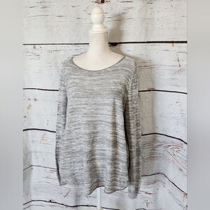 Eileen Fisher Organic Linen & Cotton Blend Knit Tunic  Size Large
